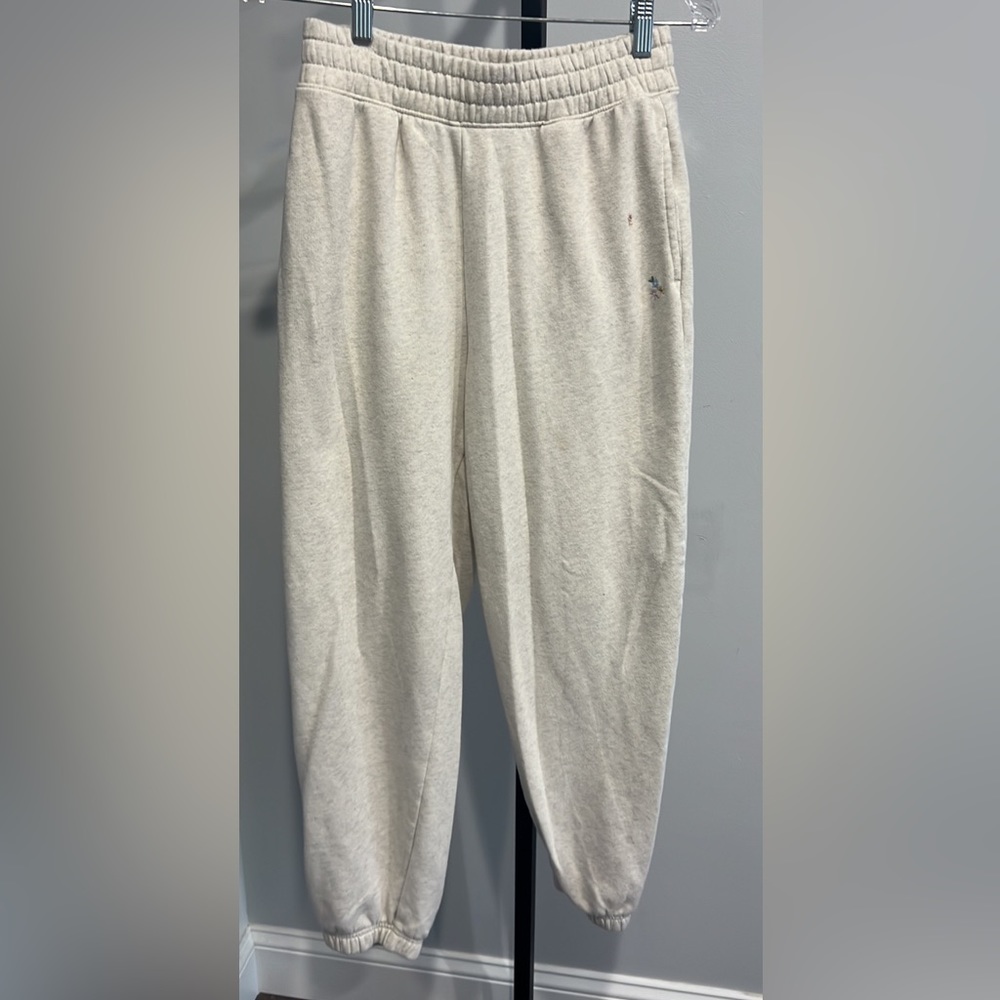 American Eagle Heather Oatmeal Sweatpants Size Small